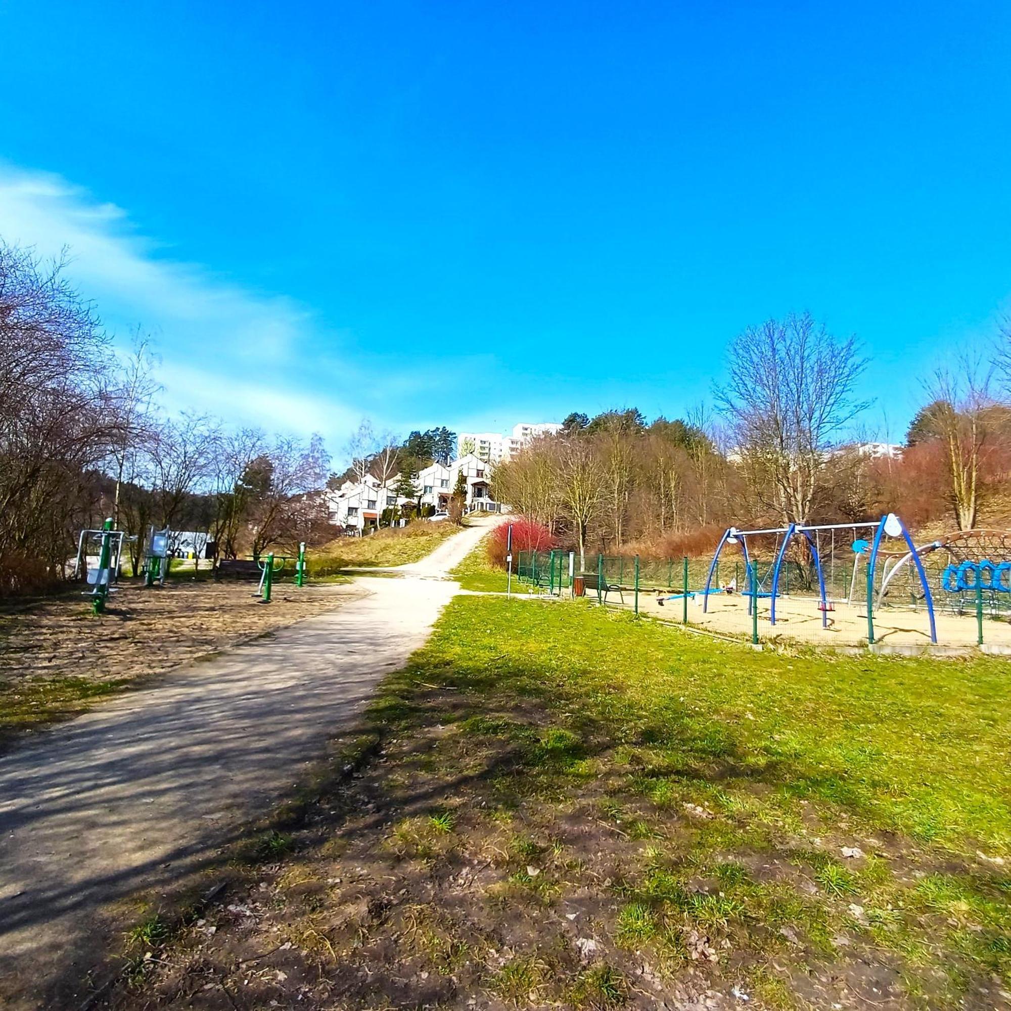 Apartament Nadmorski Las Daire Gdansk Dış mekan fotoğraf